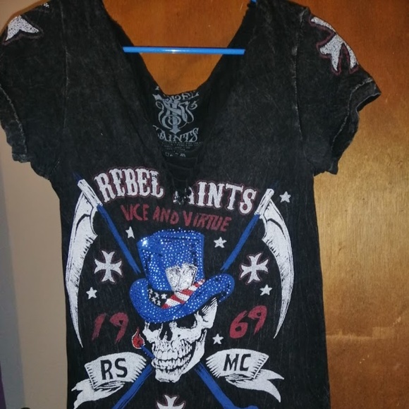 Rebel Saints Tops - T shirt